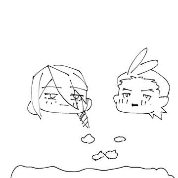 深夜テンションの落書きガリュオド