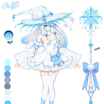 キャラクターデザイン 💙🐰