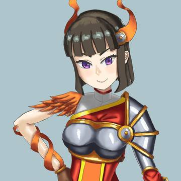 オリキャラのルドラさん