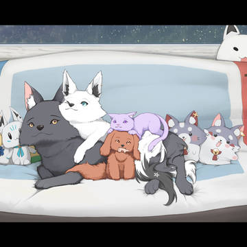 狐と狼と犬と猫