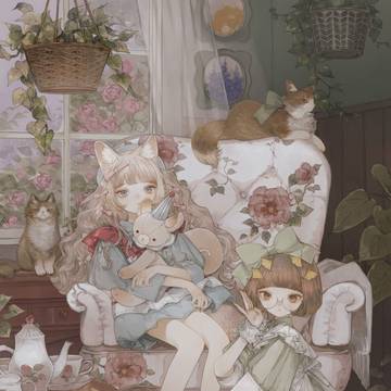 Two Friends' Afternoon