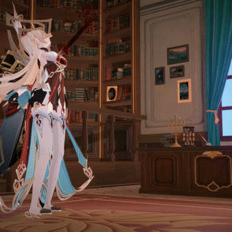 Alice Backtabbed Animation