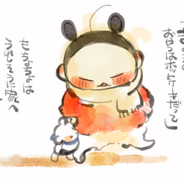 最近のもちょ落書き集