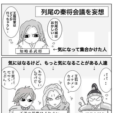 列尾の秦将会議を妄想