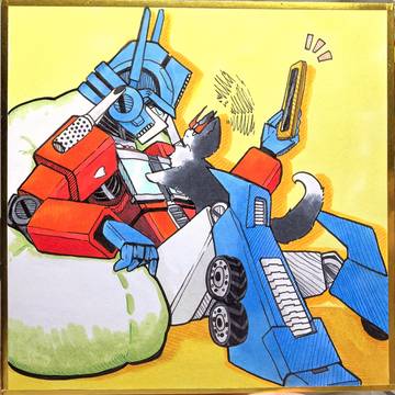 【TF腐向け】idw：Optimus Prime×Prowl