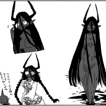 脱ぐと魔王っぽい娘