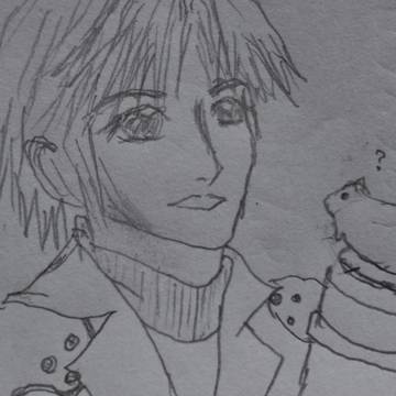 ハムスターと出会った若セフィロスくん