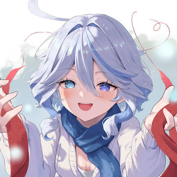 冬服フリーナと、おそろい