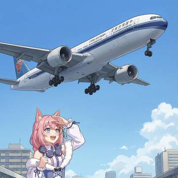 飛行機雲の彼方:サラトガの眺望