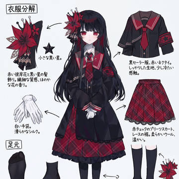 二階堂ヒロの服装分解
