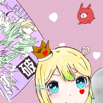 X（旧witter）で上げた固定イラストのカラーVer.アリス