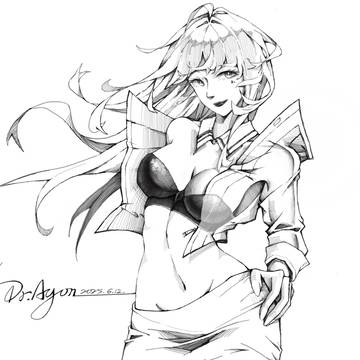 漫画女主角设计