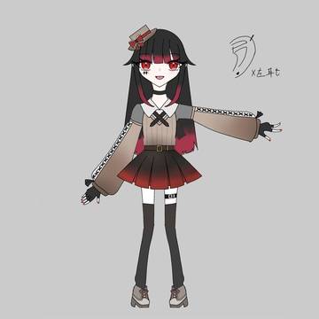 Raika-初期衣装デザイン