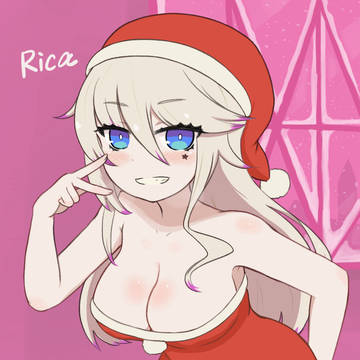 うちの子、ミニスカサンタなリカちゃん