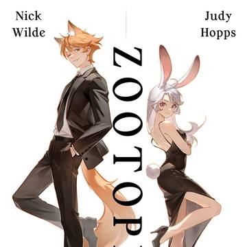《Zootopia × Mr. & Mrs. Smith》