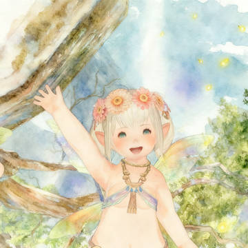 水彩肥肥