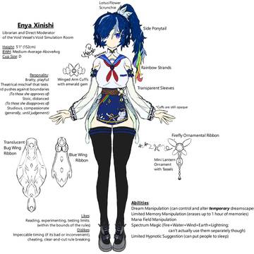 New OC (Again)! Enya Xinishi