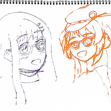 2025年　結月ゆかり・紲星あかり　誕生日絵