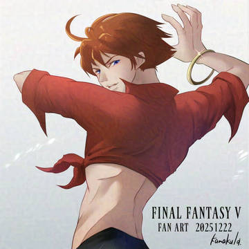 【版権】FINAL FANTASY5　踊り子バッツ　33周年記念