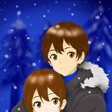 雄太&春香(冬バージョン)