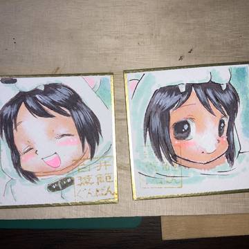 25冬コミ用色紙