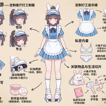 ai拆解角色10-美游（国服版）