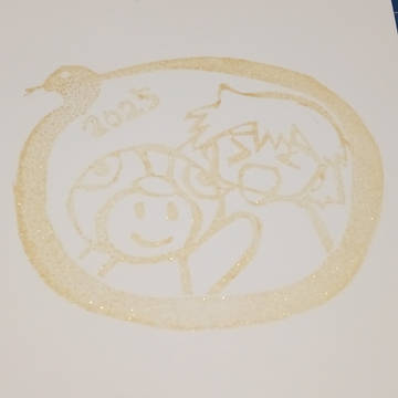 年賀状消しゴムはんこ2025