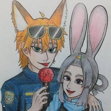 ズートピア 擬人化