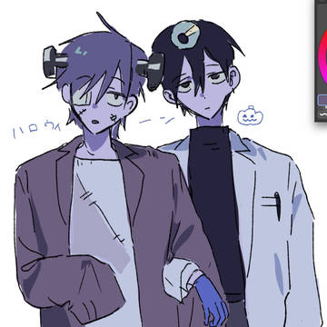 矢田と三多落書き②