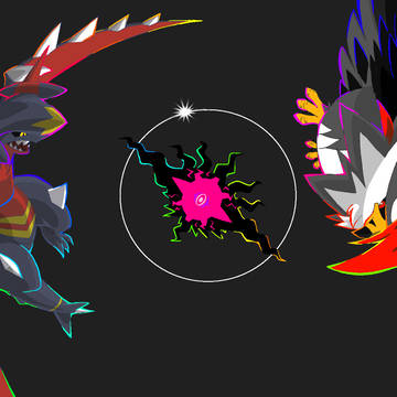 メガガブリアスvsメガムクホークvsメガダークライ