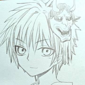 ツイログ男の子絵3枚