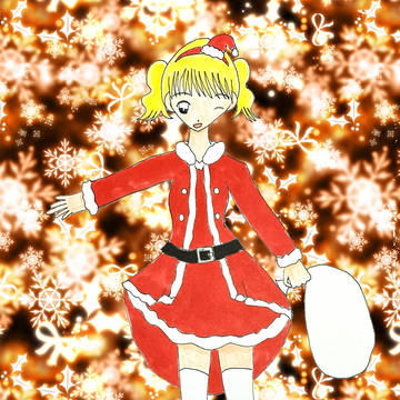 連載35話のクリスマス衣装