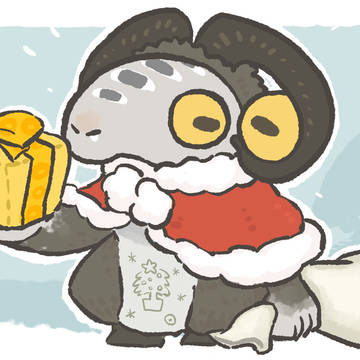 贈り物を持った商人