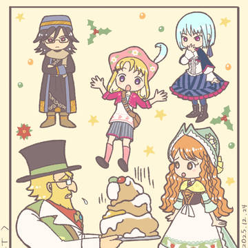 ぼくもの×クリスマス　まちがいさがし