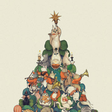 クリスマスのねこ