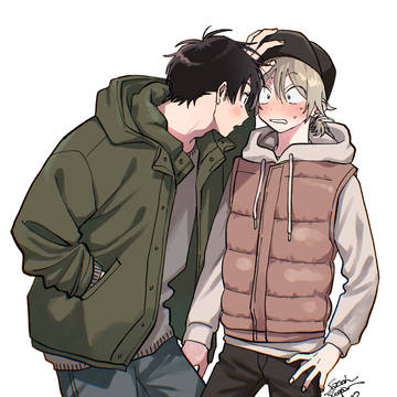 【創作BL】きたみなくん落書き21