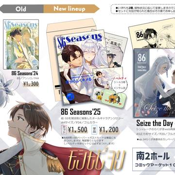 【C107】おしながき（86 ver.）