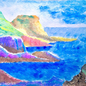 水彩画の練習 / Practice of Watercolor