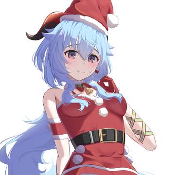サンタ甘雨ちゃん