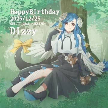 2025ディズィー誕生日イラスト