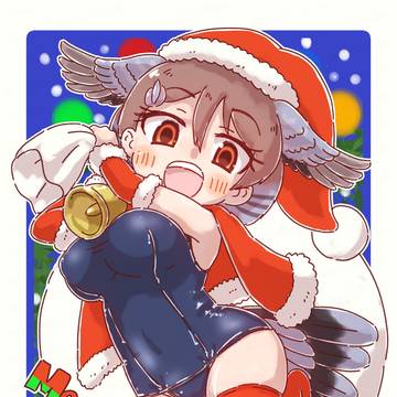 うちのこスク水サンタ🕊️❤