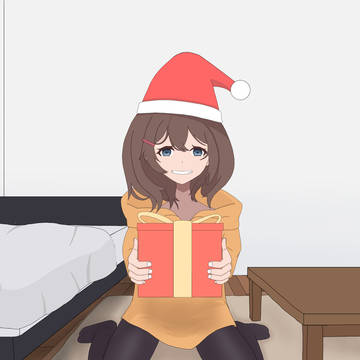 「メリークリスマス！秋君！」