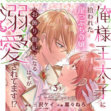 単行本3巻発売のお知らせ【俺様王太子】