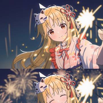 她比烟花更迷人