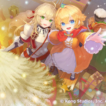【仕事絵】ガーディアンテイルズ　クリスマスイラスト