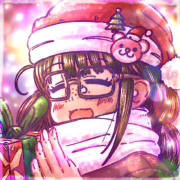 クリスマス奥山沙織ちゃん。