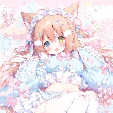 【C107新刊①】フルカラー和服イラスト集『もちもち小町』