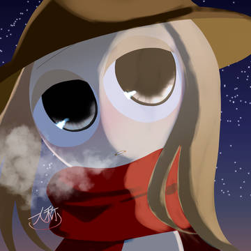 冬のタナーさん