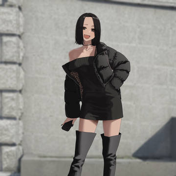 黒いギャル
