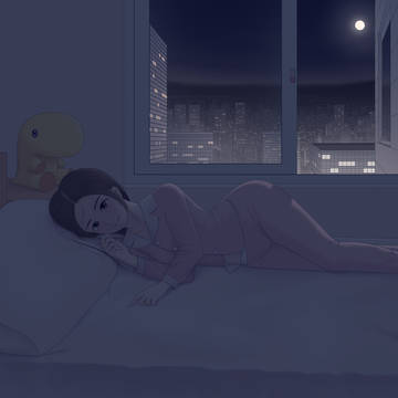 画渣设子(夜晚)